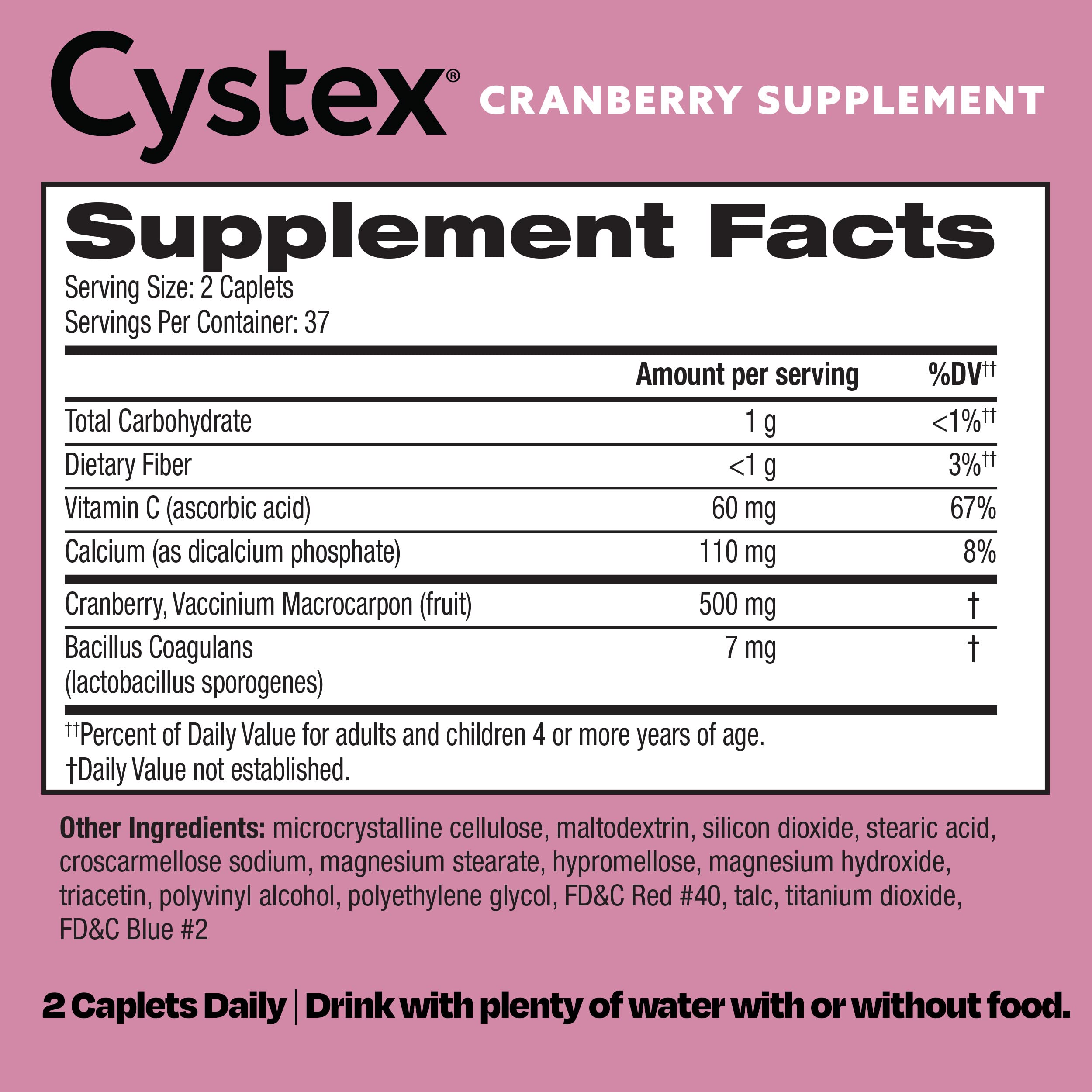Foto 5 pulgar | Suplemento Cystex Cranberry Urinary Tract Health 75 Comprimidos - Venta Internacional