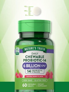 Foto 4 | Probiótico Masticable Nature's Truth 6 Mil Millones Cfu 60 Tabletas - Venta Internacional