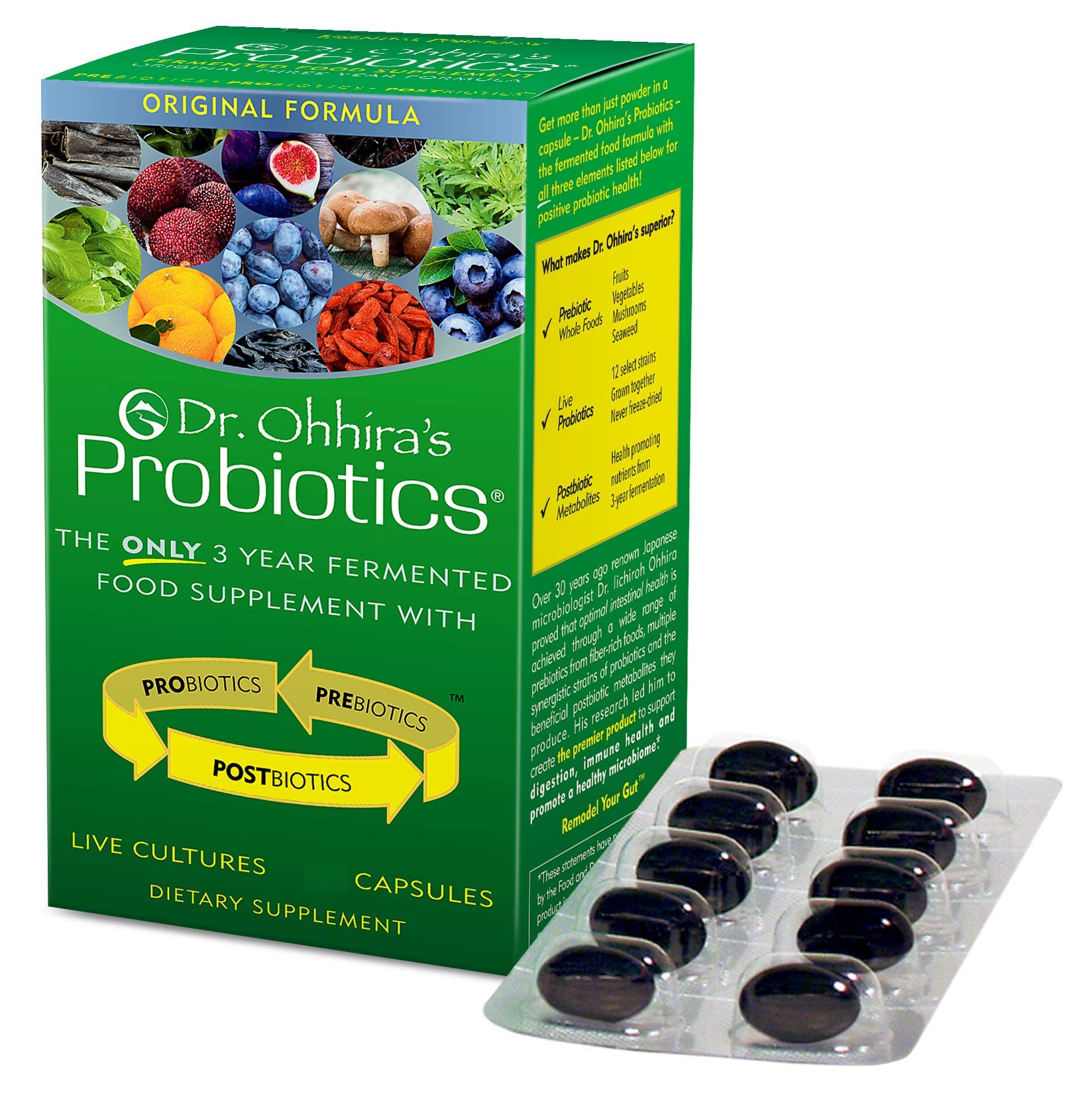 Foto 2 pulgar | Suplemento Essential Formulas Dr. Ohhira's Probiotics 100 Cápsulas - Venta Internacional