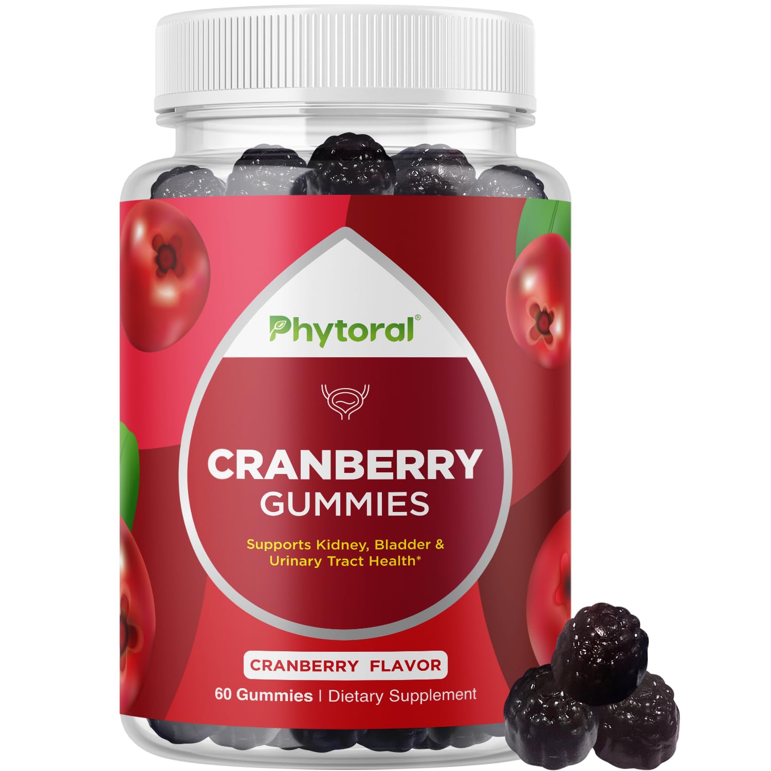 Foto 2 pulgar | Gominolas de Arándanos Phytoral Extra Strength para Mujeres Y Hombres - Venta Internacional
