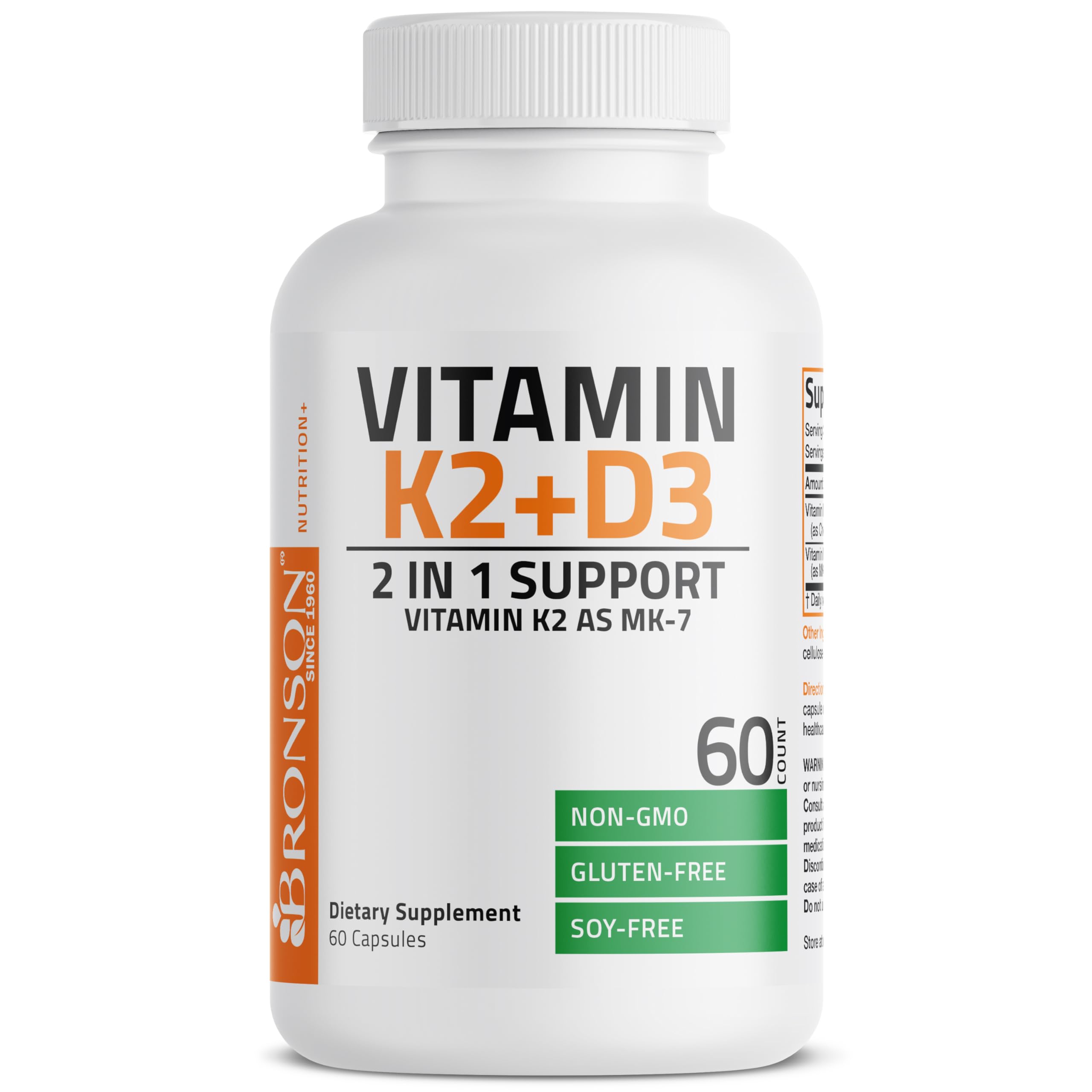 Foto 4 pulgar | Vitamina K2 y D3 5000 Ui 60 Cápsulas - Venta Internacional