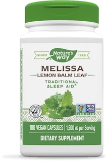 Foto 1 | Suplemento Nature's Way Melissa Lemon Balm Leaf 100 Cápsulas - Venta Internacional
