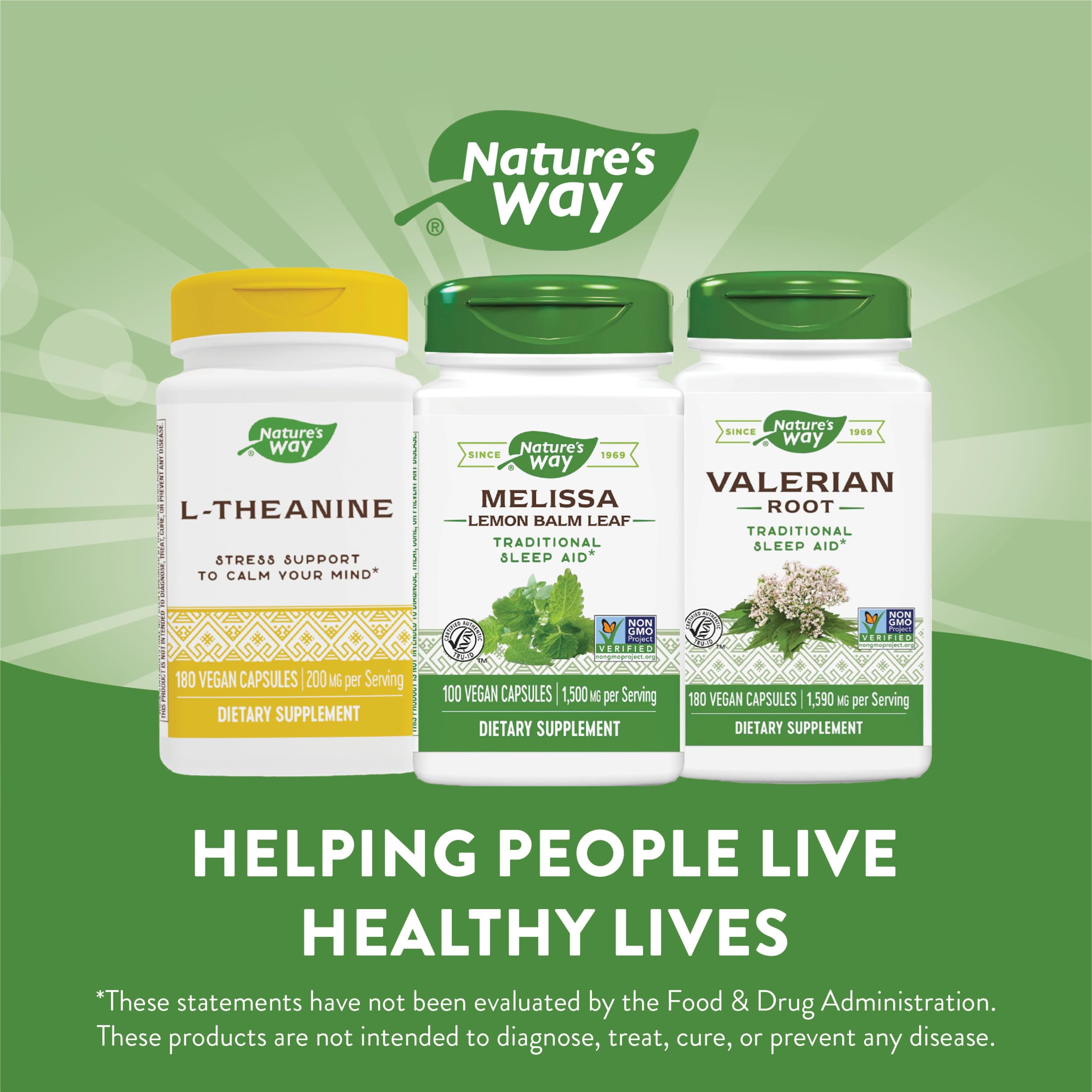Foto 7 pulgar | Suplemento Nature's Way Melissa Lemon Balm Leaf 100 Cápsulas - Venta Internacional
