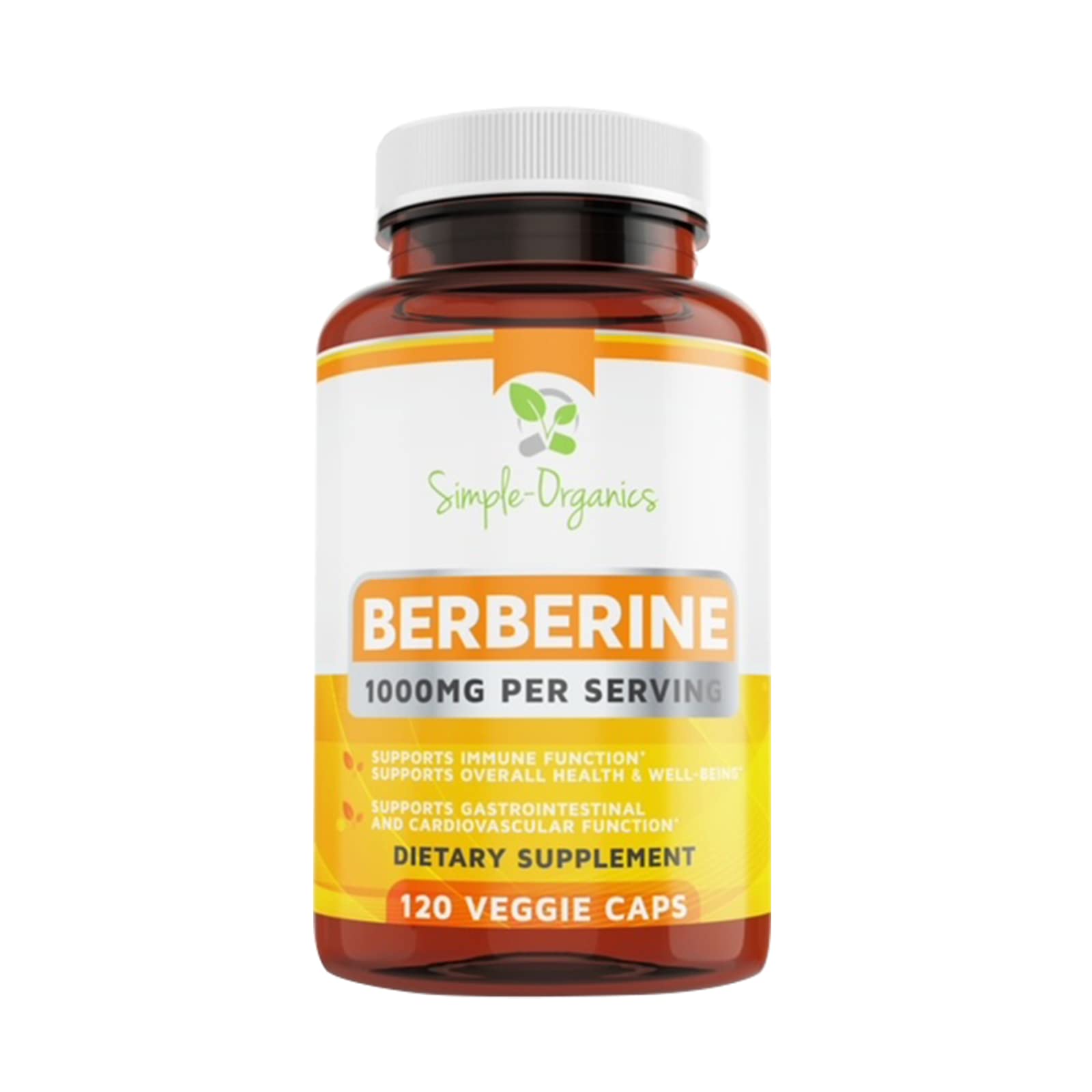 Foto 2 pulgar | Suplemento de Berberina Simple-Organics 1000 mg/porción 120 Cápsulas - Venta Internacional