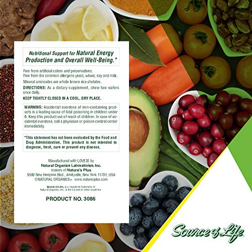 Foto 6 pulgar | Suplemento Nature's Plus Source Of Life Masticable Para Adultos - Venta Internacional