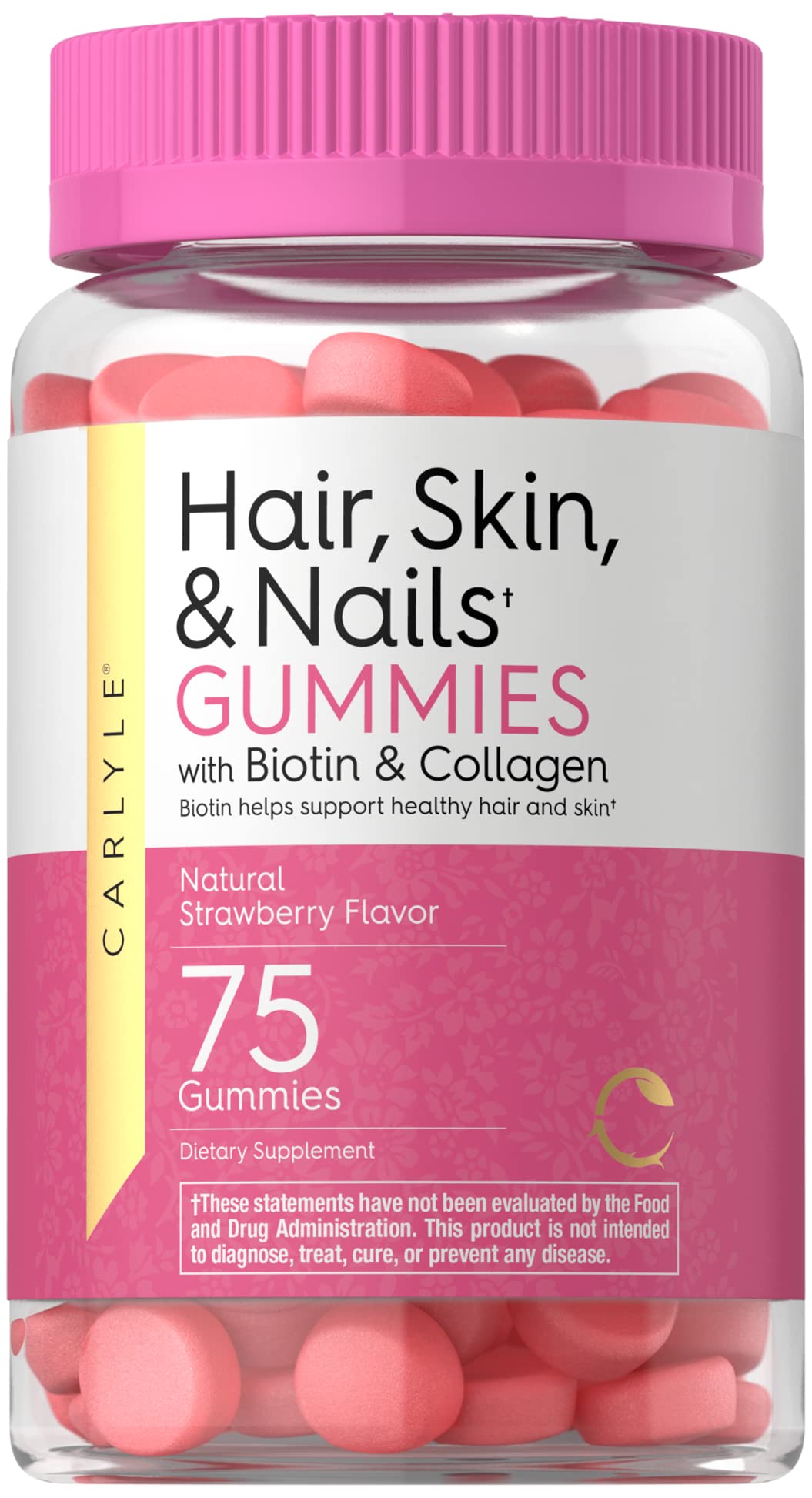 Foto 1 | Suplemento Carlyle Hair Skin Nails Vitaminas 75 Gomitas - Venta Internacional