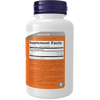 Foto 2 | Complementa Now L-teanina 200 Mg con 120 Cápsulas Vegetarianas de Inositol - Venta Internacional