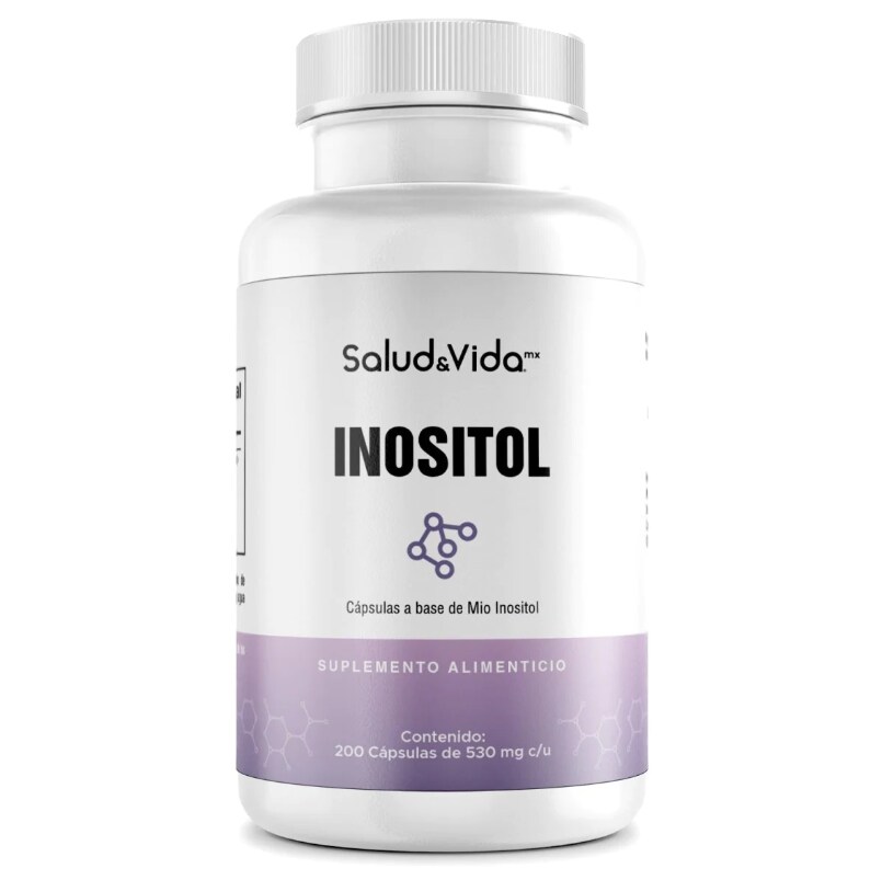 Inositol Puro Salud&vidamx 200 Cápsulas $499