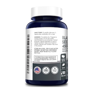 Foto 3 | Suplemento Nusapure Extracto de Semillas de Comino Negro 4500 mg 180 Cápsulas - Venta Internacional