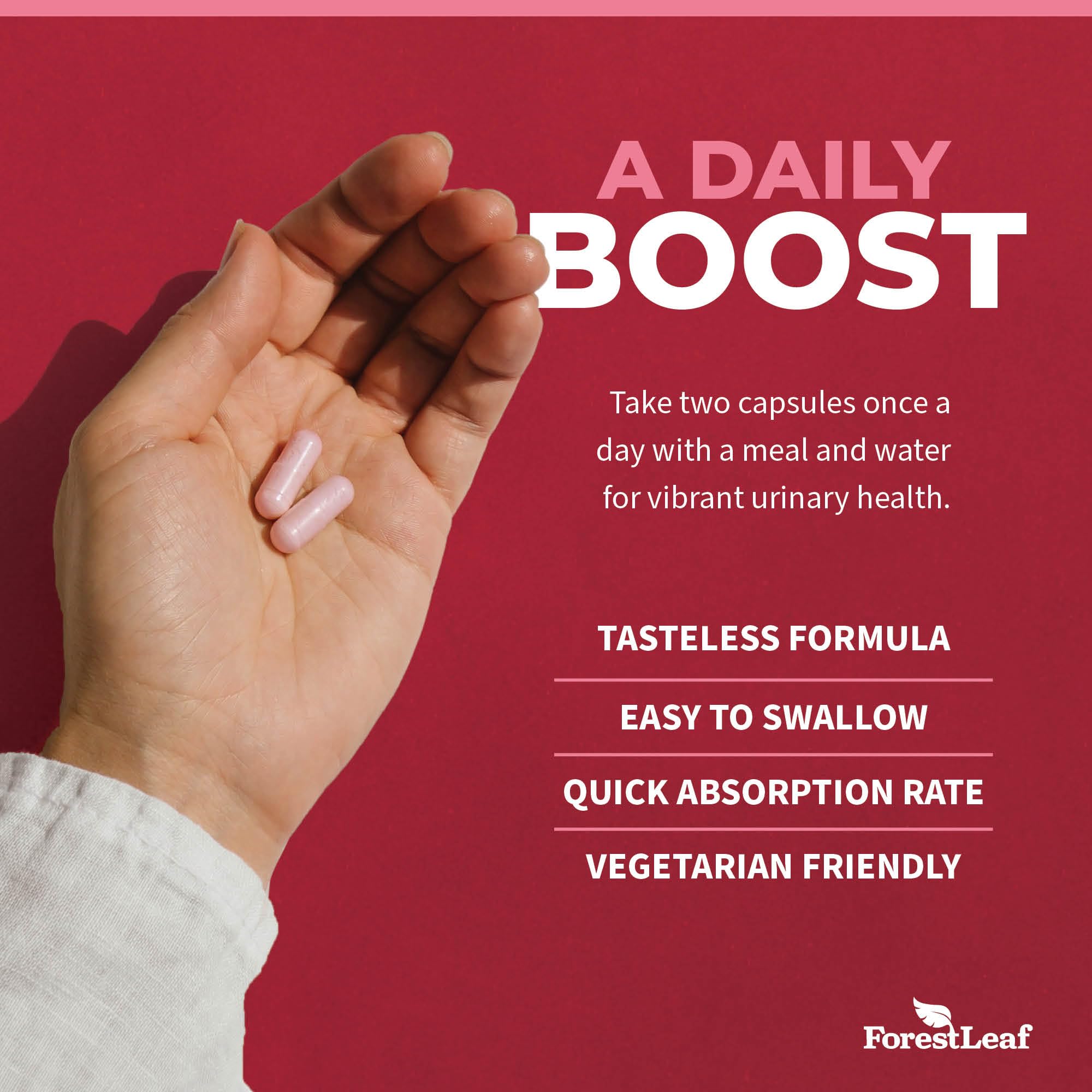 Foto 6 pulgar | Suplemento Forestleaf D-manose 1000 Mg Con Arándano Y Vitamina C 60 Cápsulas - Venta Internacional