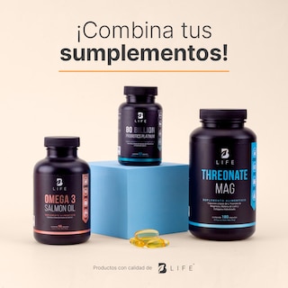 Foto 5 | Salmon Oil B Life 90 Cápsulas