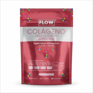 Foto 1 | Flow Vitaminas Minerales y Suplementos Colágeno Hidrolizado con Mangostán 500 g