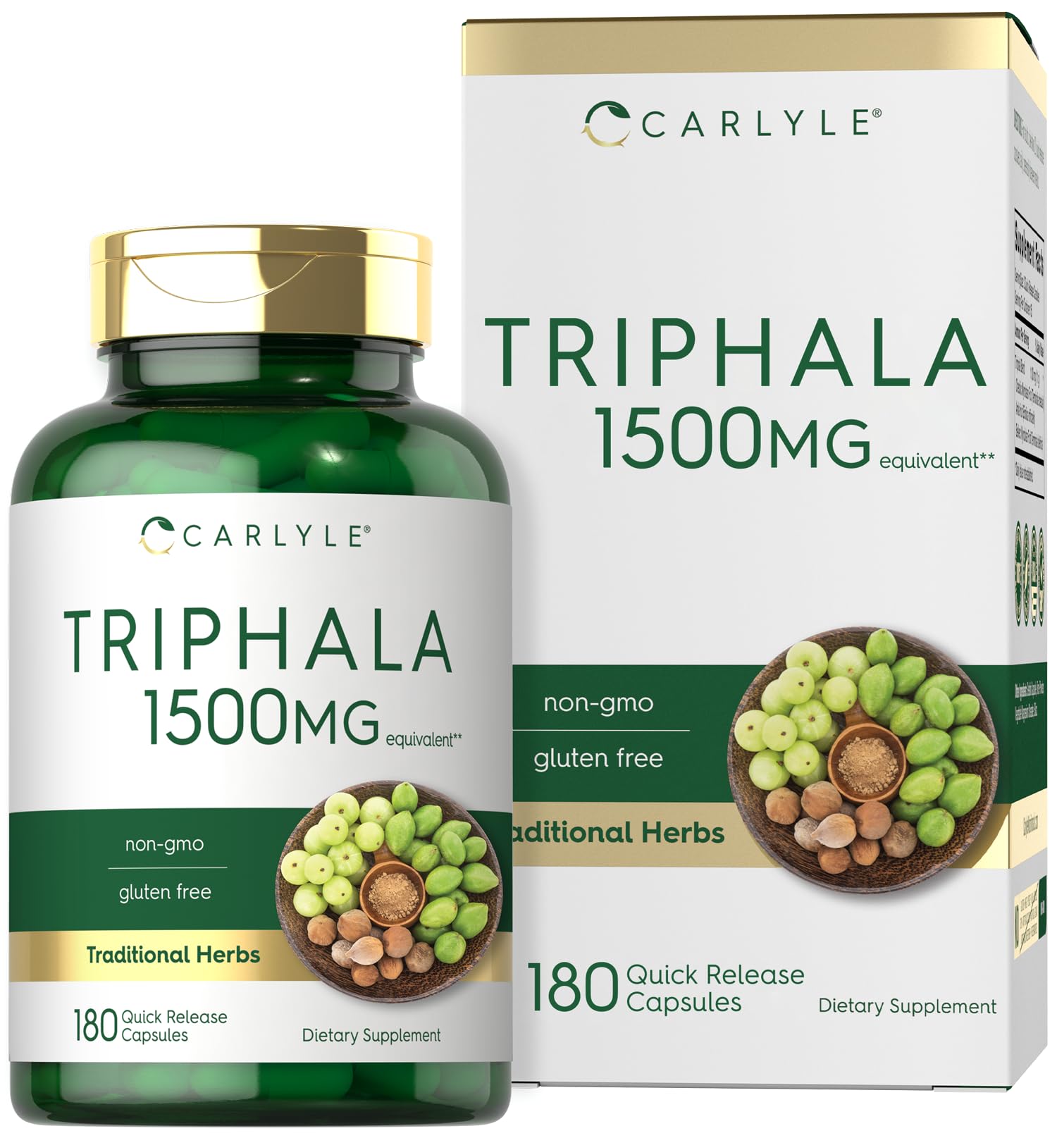 Foto 2 pulgar | Suplemento Carlyle Triphala 1500 mg 180 Cápsulas - Venta Internacional