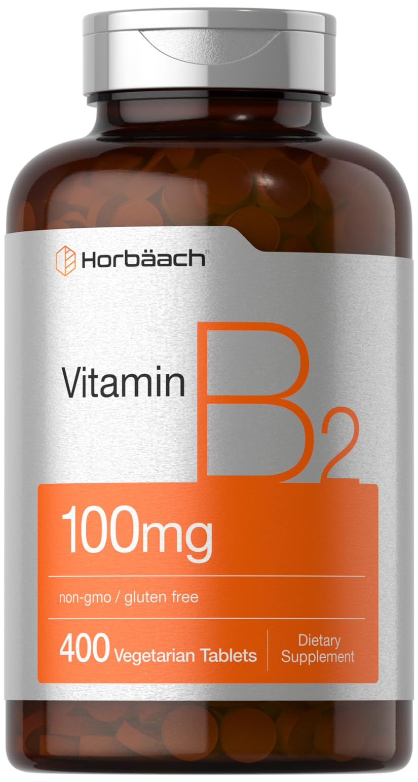 Foto 2 pulgar | Suplemento Horbäach de Vitamina B-2 100 Mg - Venta Internacional