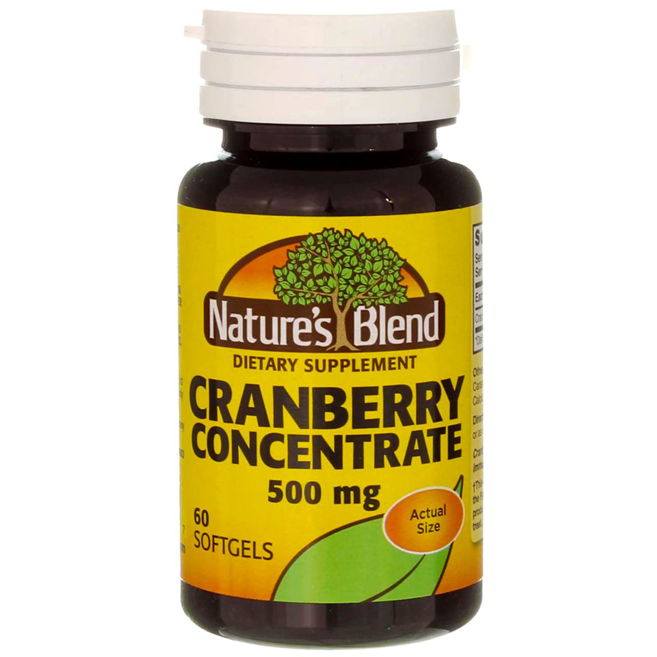 Foto 2 pulgar | Suplemento de Arándanos Nature's Blend 500 Mg 60 Cápsulas Blandas - Venta Internacional