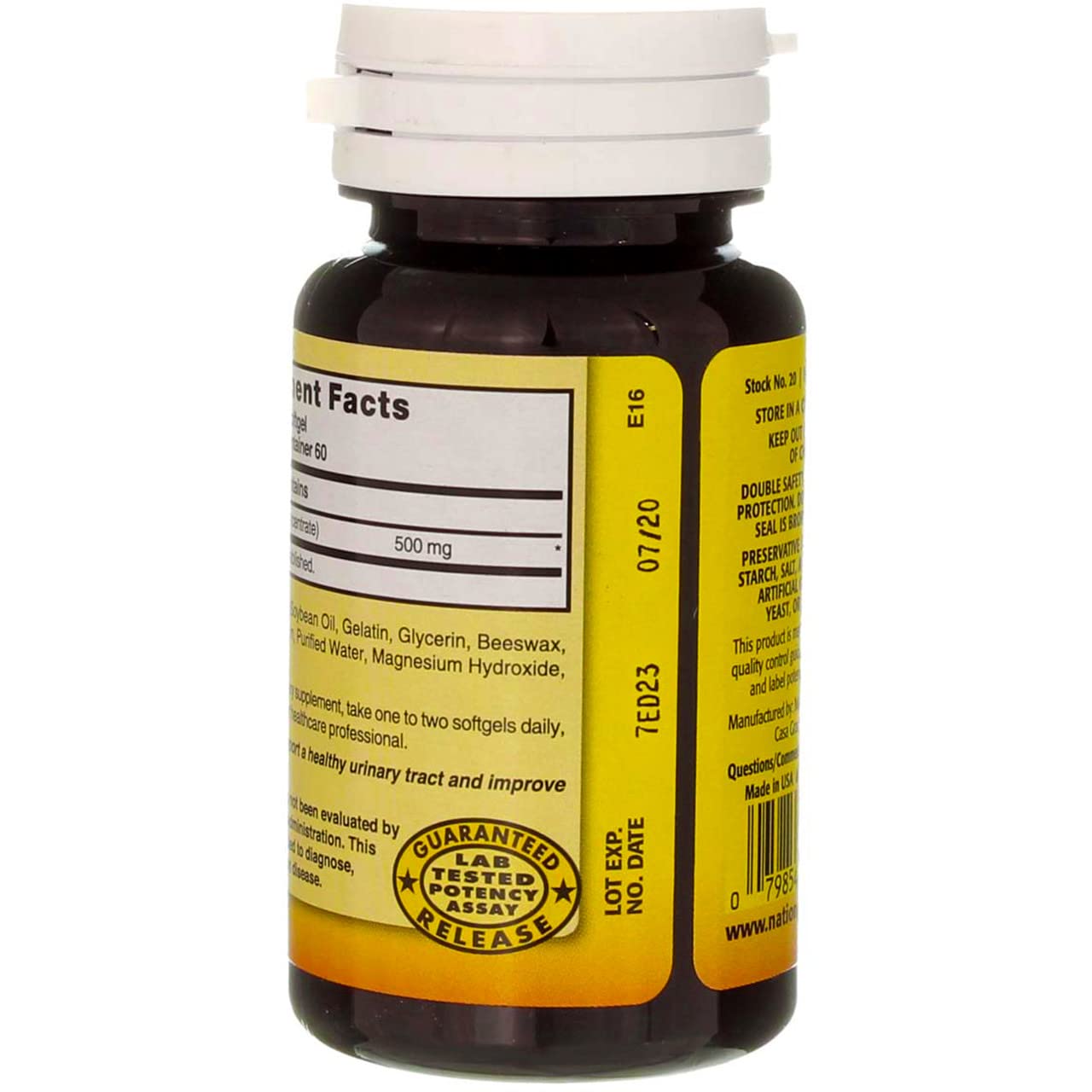 Foto 5 pulgar | Suplemento de Arándanos Nature's Blend 500 Mg 60 Cápsulas Blandas - Venta Internacional