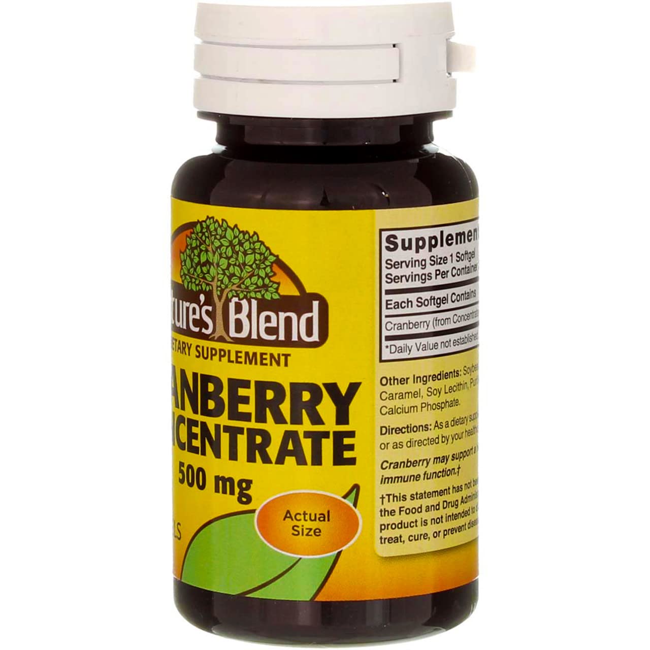 Foto 7 pulgar | Suplemento de Arándanos Nature's Blend 500 Mg 60 Cápsulas Blandas - Venta Internacional