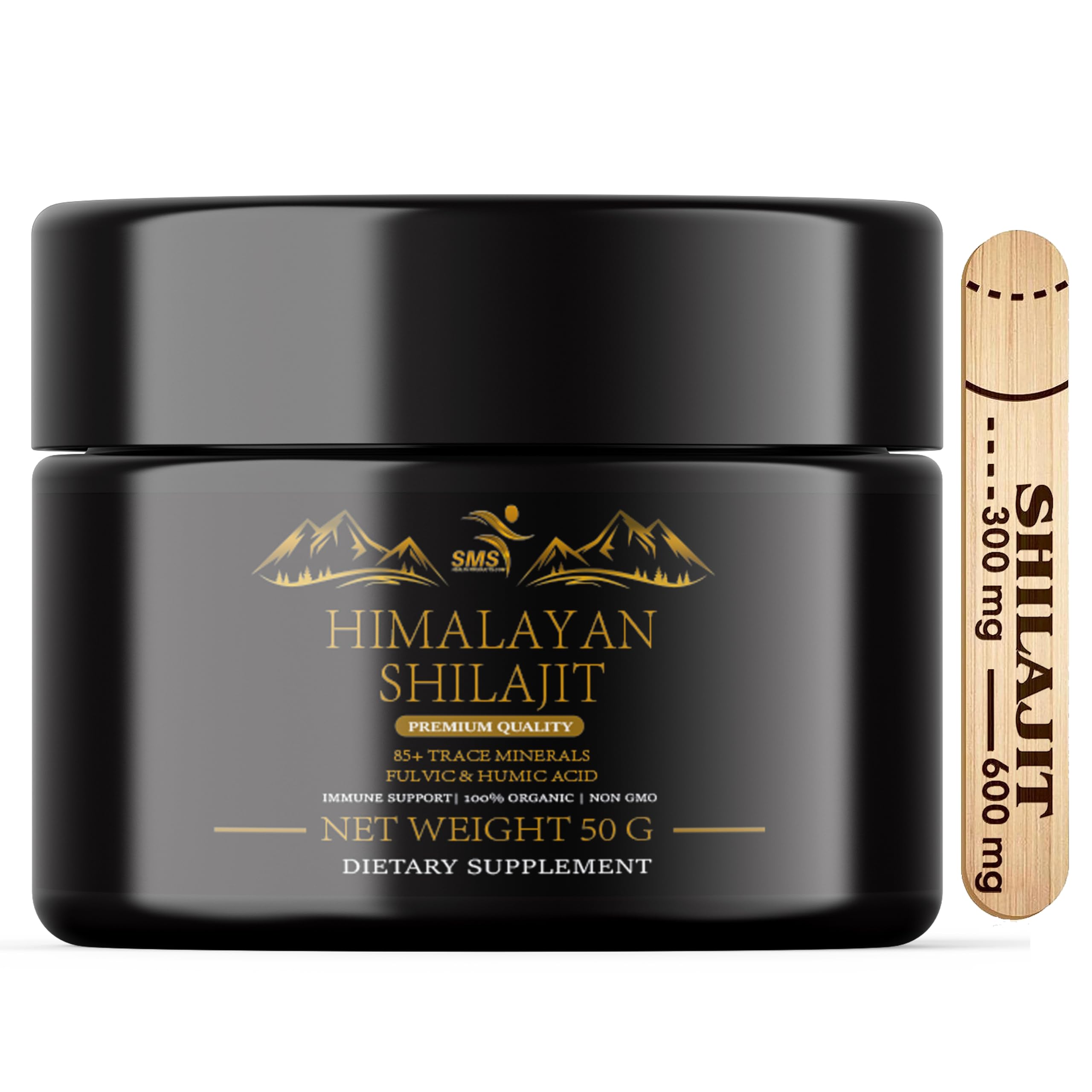 Foto 5 | Resina Shilajit Smshealthproducts.com Grado Dorado 50 G - Venta Internacional