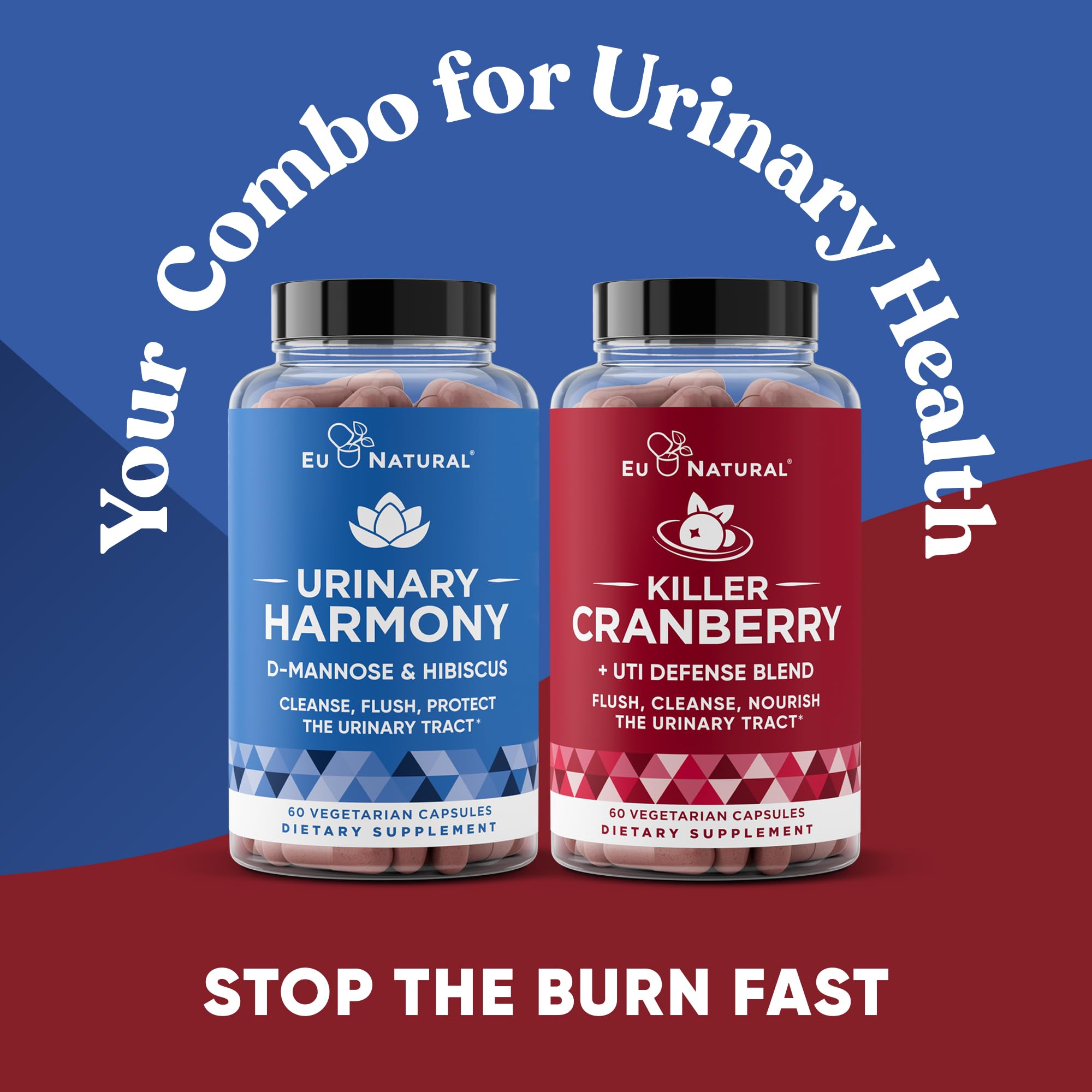Foto 2 | Suplemento Urinary Harmony + Killer Cranberry para la salud del tracto urinario