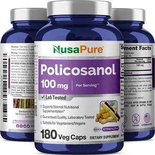 Foto 4 | Suplemento Policosanol Nusapure 180 Cápsulas Vegetarianas - Venta Internacional