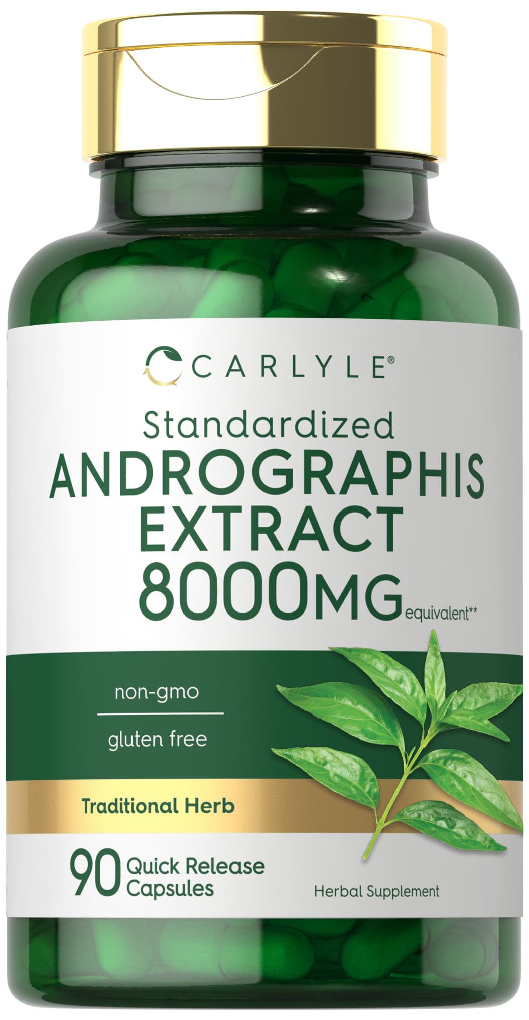 Suplemento Carlyle Andrographis Paniculata Cápsulas 90 Unidades - Venta Internacional