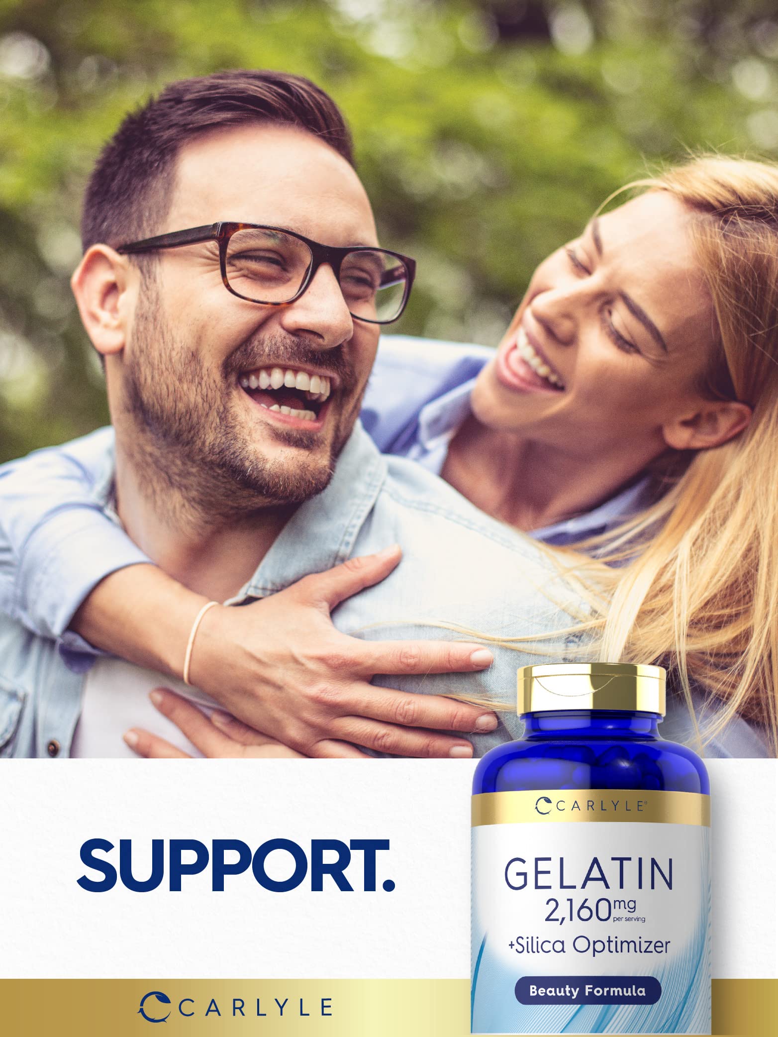 Foto 7 pulgar | Suplemento Carlyle Gelatin + Silica Optimizer 250 Cápsulas - Venta Internacional