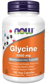 Foto 1 | Suplemento Now Glycine 1000 mg 100 Cápsulas Vegetarianas - Venta Internacional