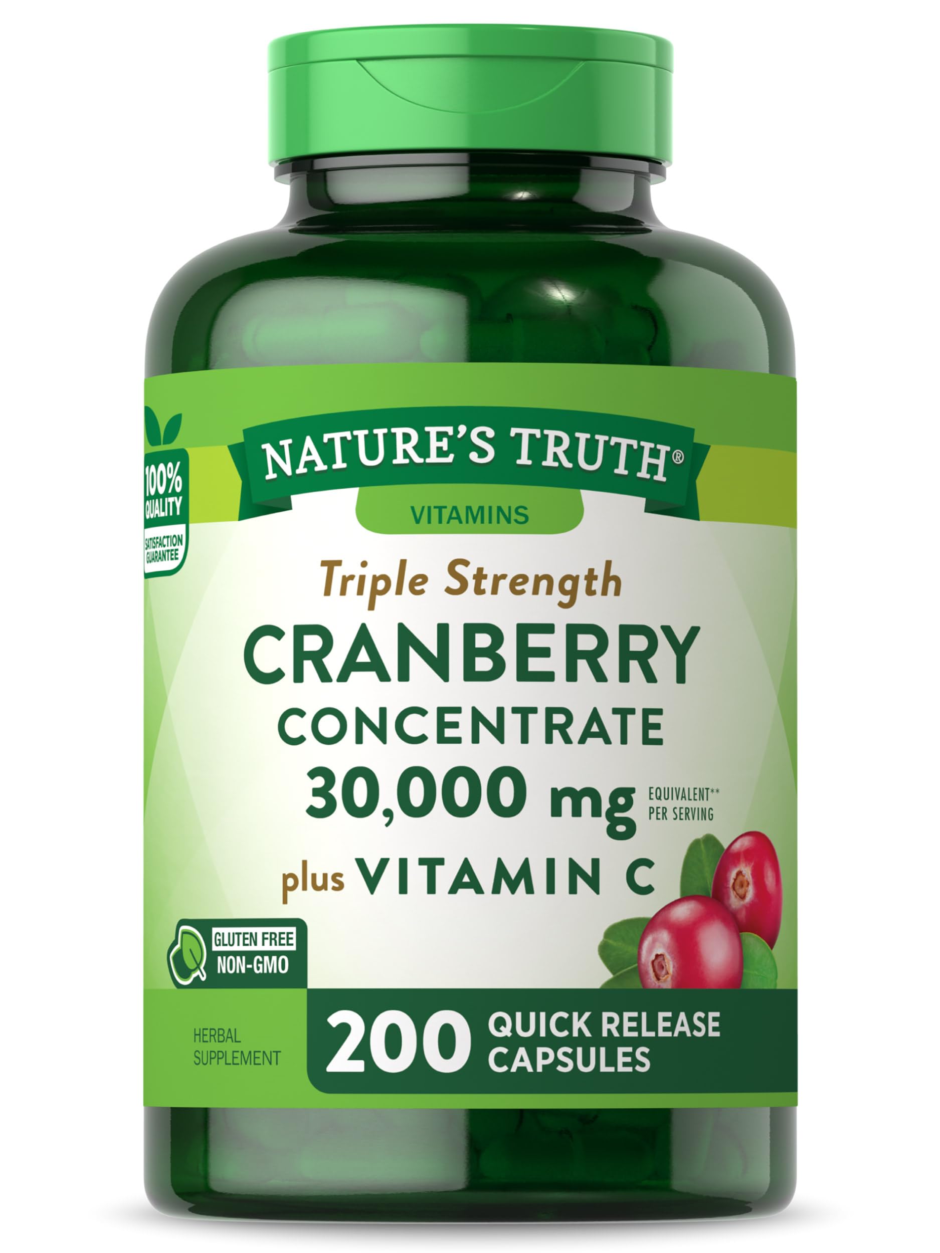 Foto 1 | Suplemento Nature's Truth Concentrado De Arándanos 200 Cápsulas-Venta Internacional
