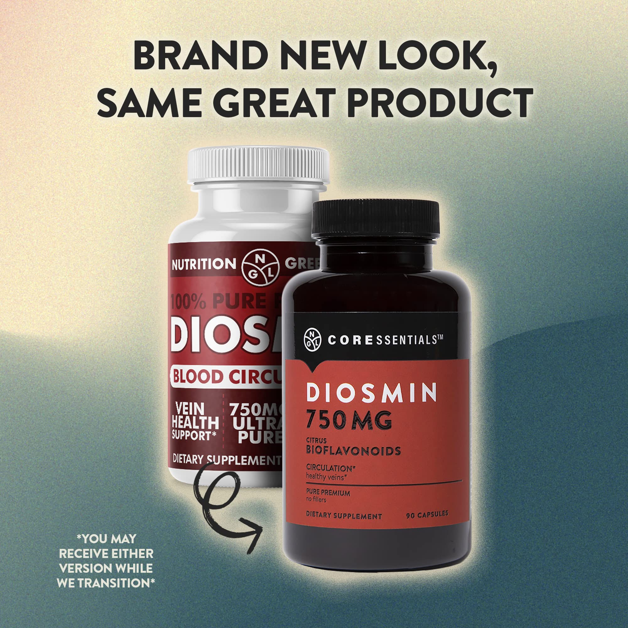 Foto 2 | Suplemento NGL Pure Diosmin 750 mg con Bioflavonoides Cítricos 90 Cápsulas - Venta Internacional