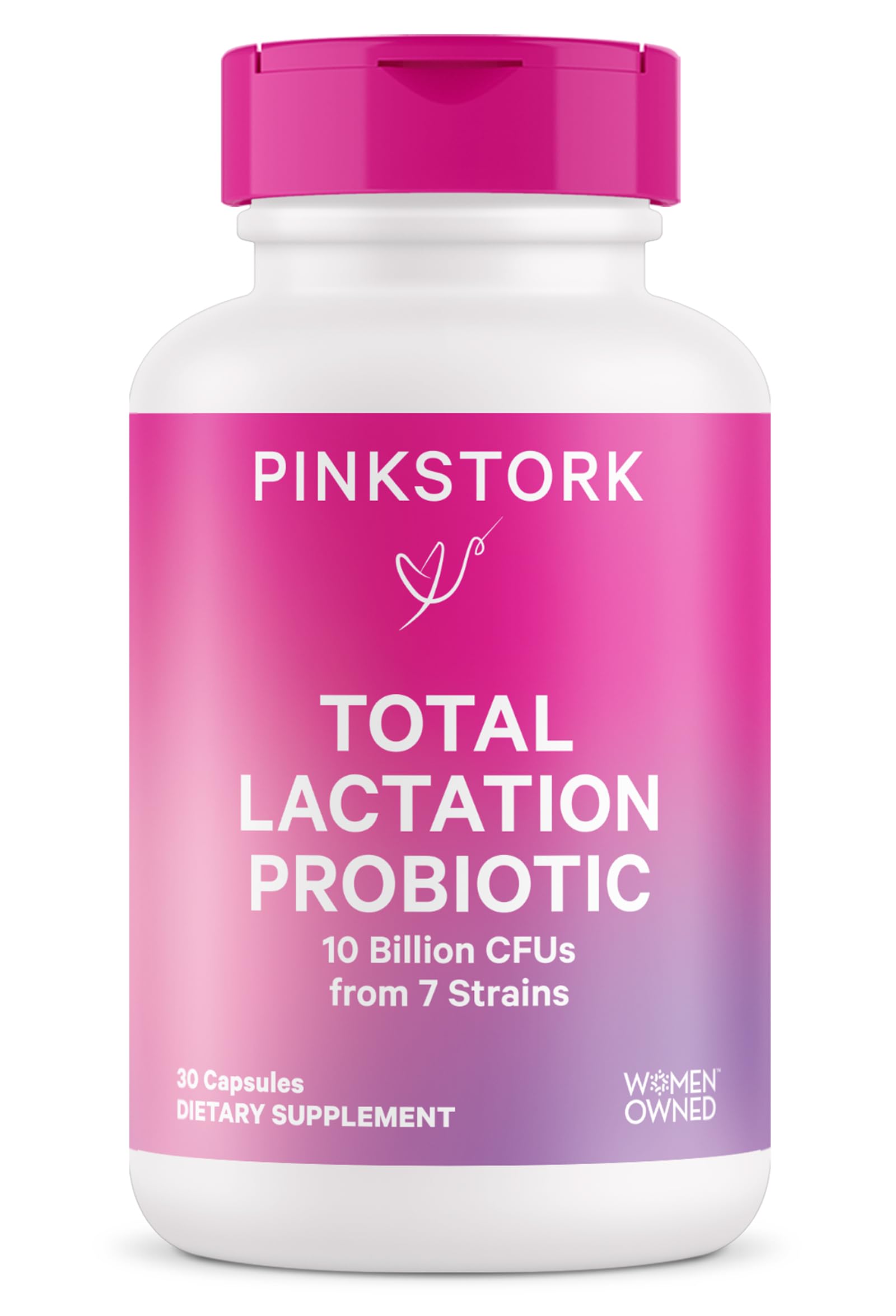 Suplemento Probiótico para la Lactancia Pink Stork 30 Cápsulas - Venta Internacional