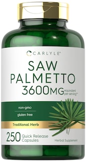 Foto 1 | Suplemento de Extracto de Palma Enana Americana Carlyle 3600 mg 250 Cápsulas - Venta Internacional