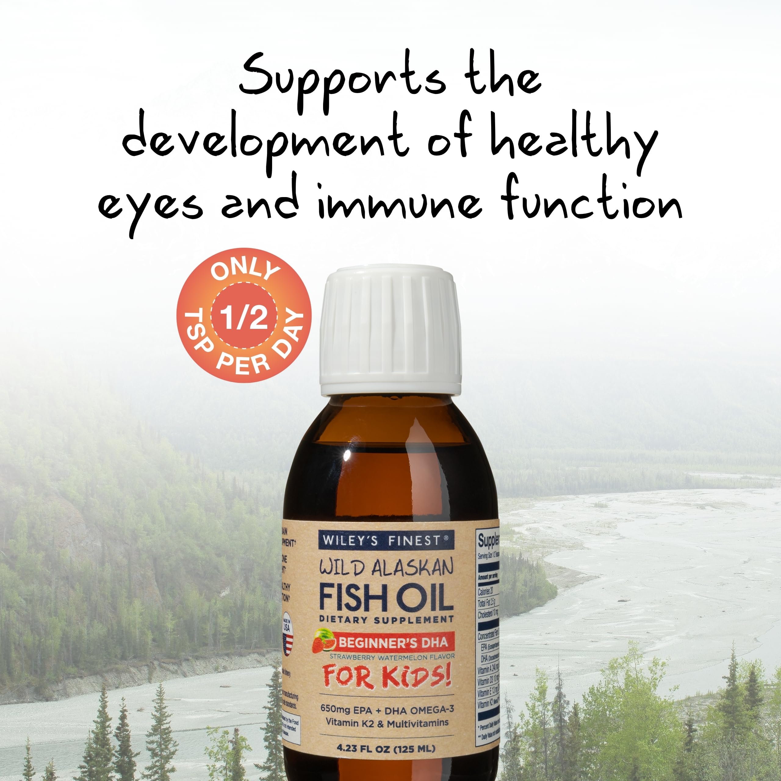 Foto 4 pulgar | Complementa Wiley's Finest Wild Alaskan Dha Kids - Venta Internacional