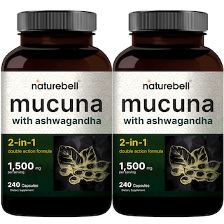 Foto 1 | Suplemento NatureBell Mucuma 2 Paquetes de 240 Cápsulas-Venta Internacional