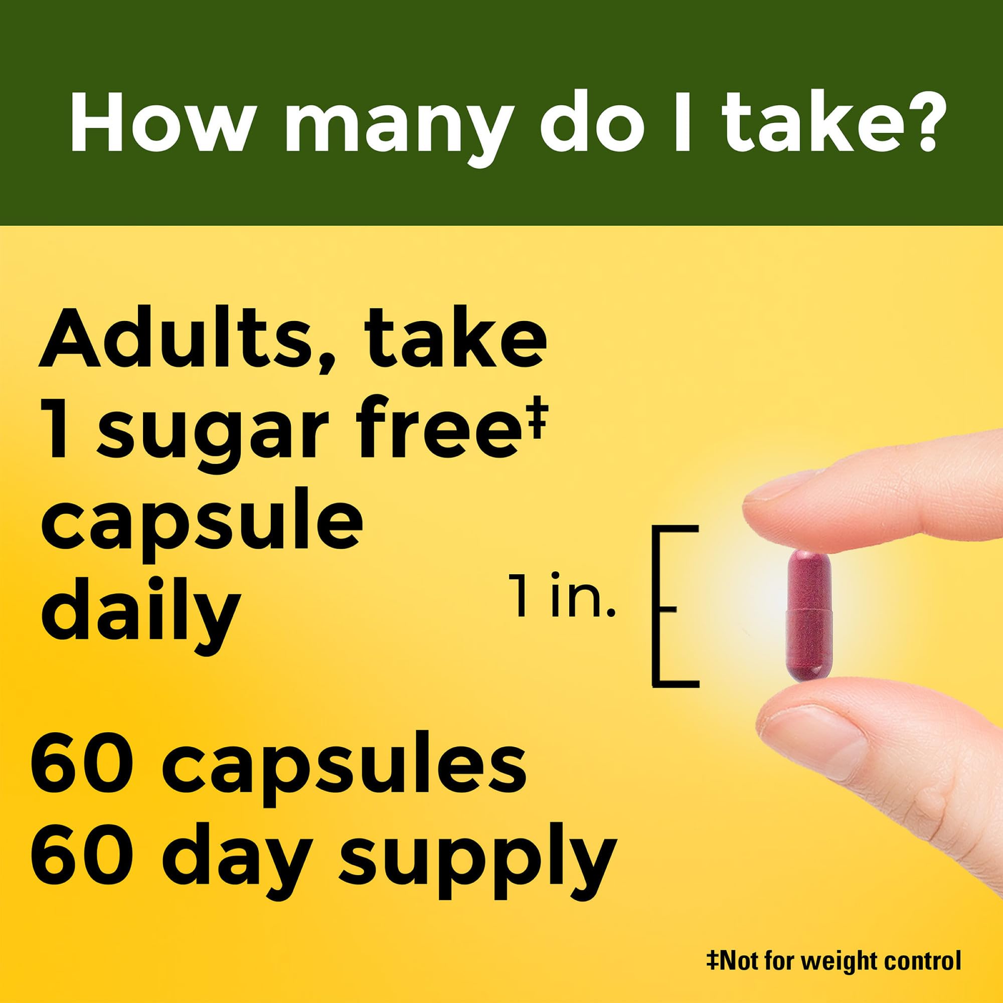 Foto 5 pulgar | Suplemento Nature Made Cranberry 500 Mg con Vitamina C 60 Cápsulas - Venta Internacional