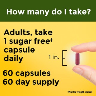 Foto 4 | Suplemento Nature Made Cranberry 500 Mg con Vitamina C 60 Cápsulas - Venta Internacional
