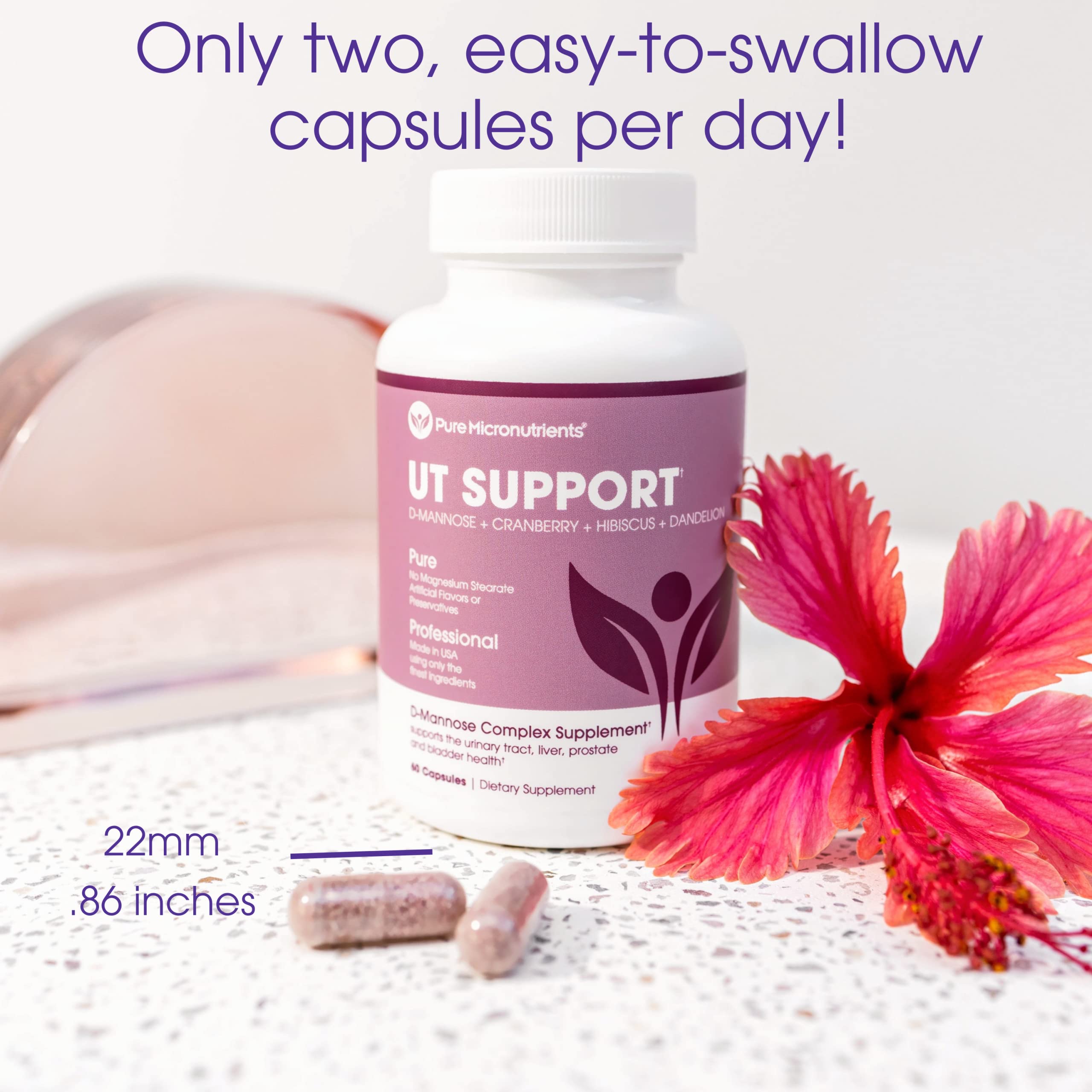 Foto 7 pulgar | Suplemento Pure Micronutrients Ut Support 1000 Mg 60 Cápsulas - Venta Internacional