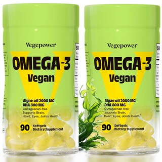 Foto 1 | Suplementos Vegepower Aceite Vegano de Algas Omega-3 Dha - Venta Internacional