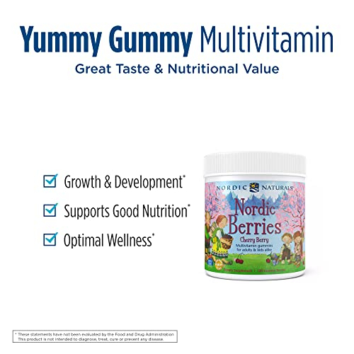 Foto 3 pulgar | Multivitamínico Nordic Naturals Nordic Berries 120 Gomitas - Venta Internacional.
