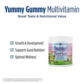 Foto 2 | Multivitamínico Nordic Naturals Nordic Berries 120 Gomitas - Venta Internacional.