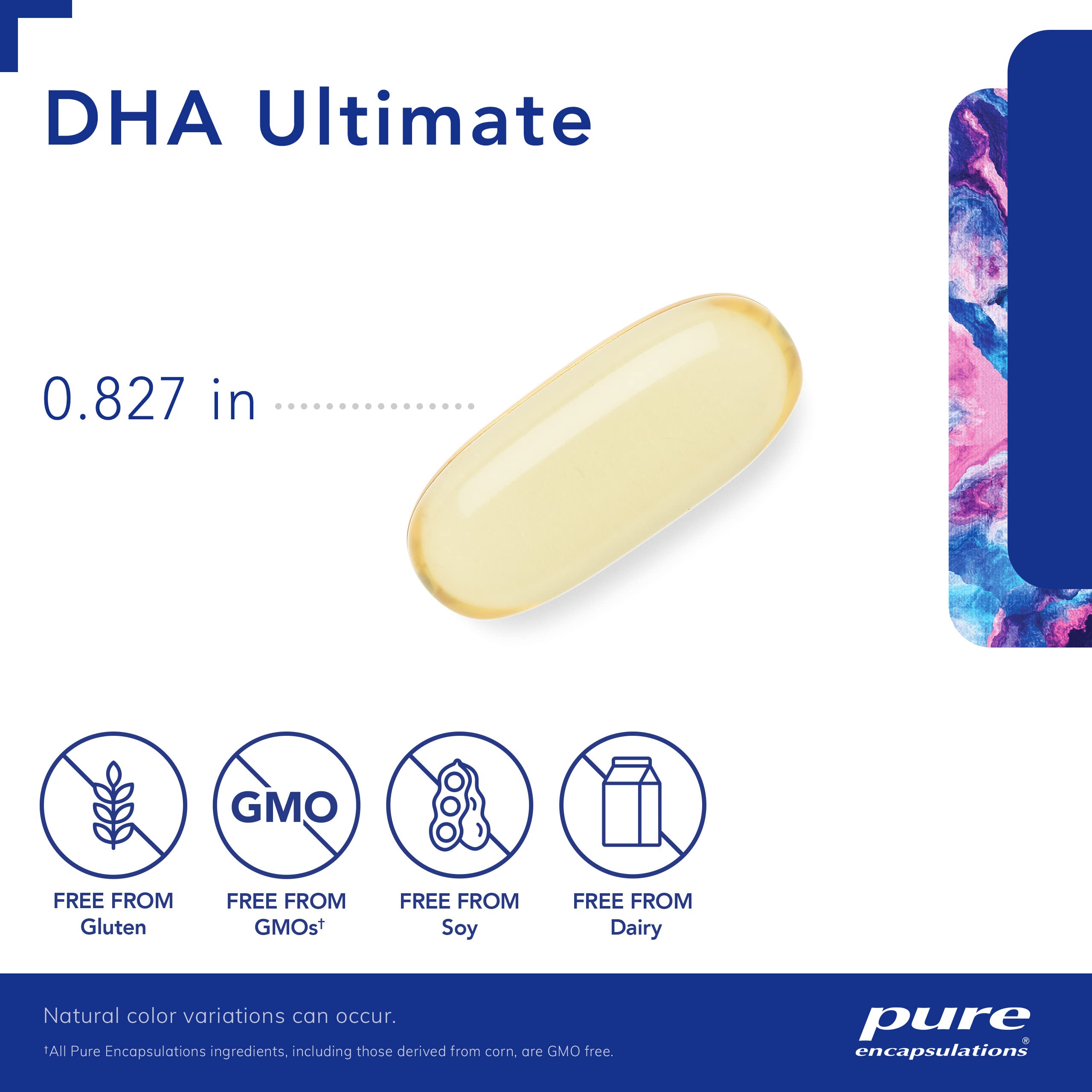 Foto 4 pulgar | Suplemento Pure Encapsulations Dha Ultimate - Venta Internacional