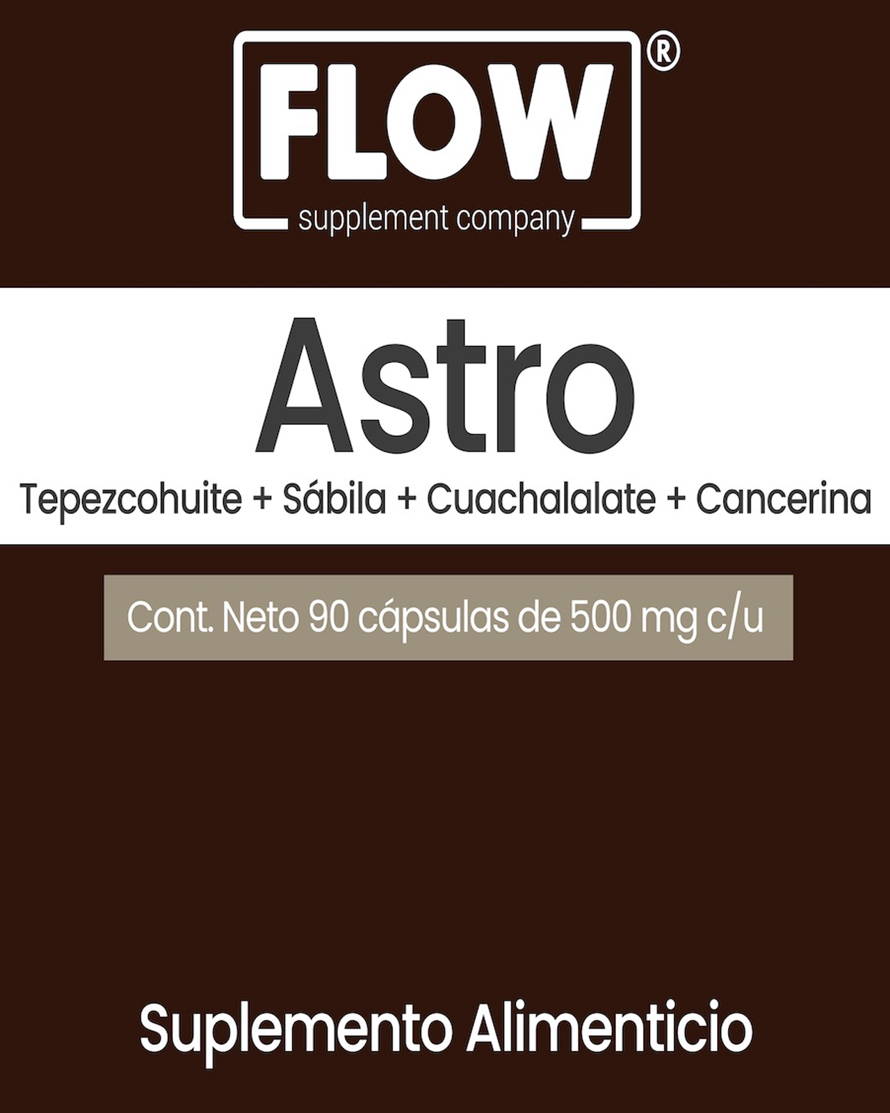 Foto 3 pulgar | Vitaminas Astro con 90 cápsulas de 500 mg c/u
