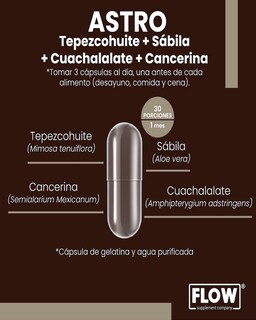 Foto 3 | Vitaminas Astro con 90 cápsulas de 500 mg c/u