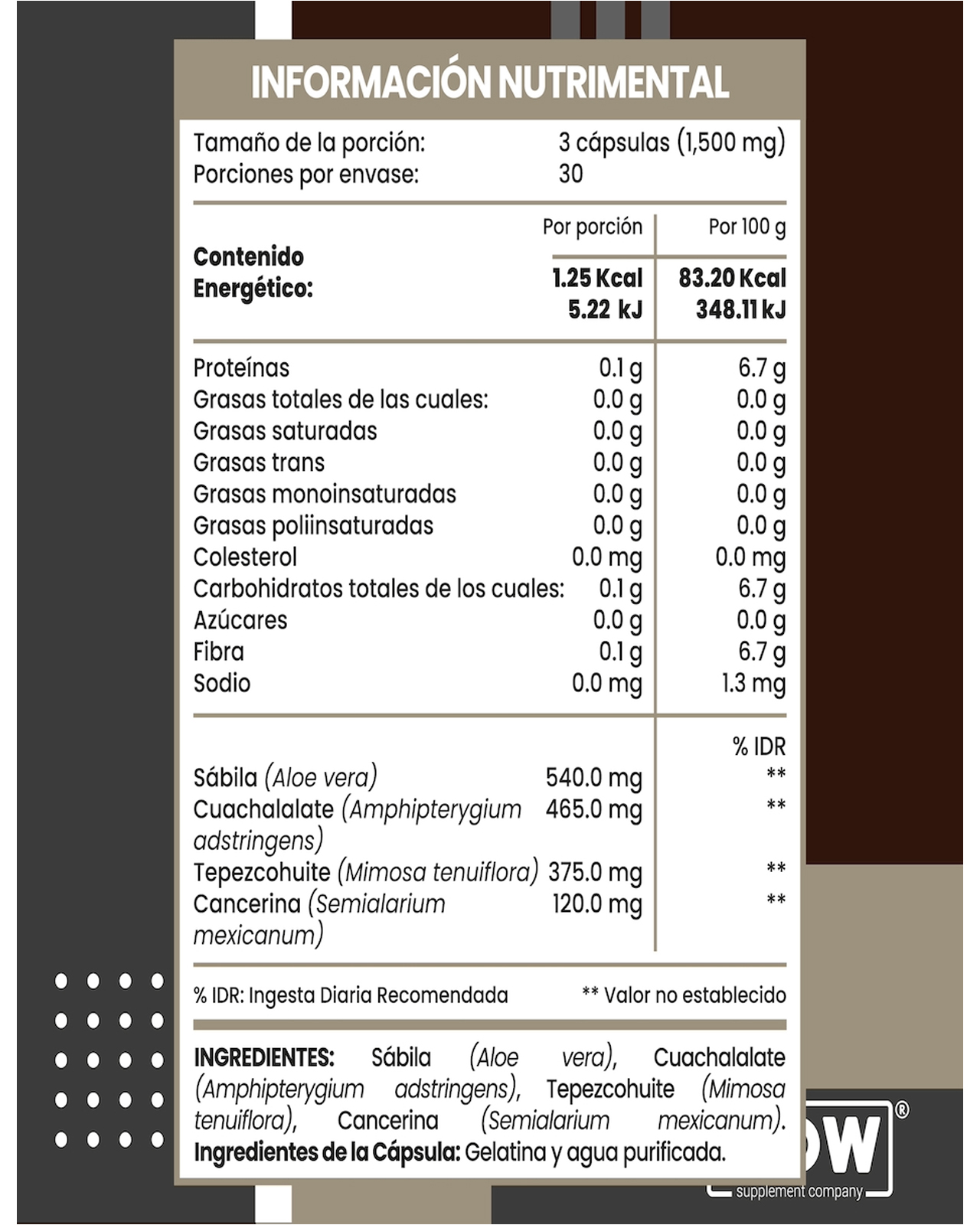 Foto 5 pulgar | Vitaminas Astro con 90 cápsulas de 500 mg c/u