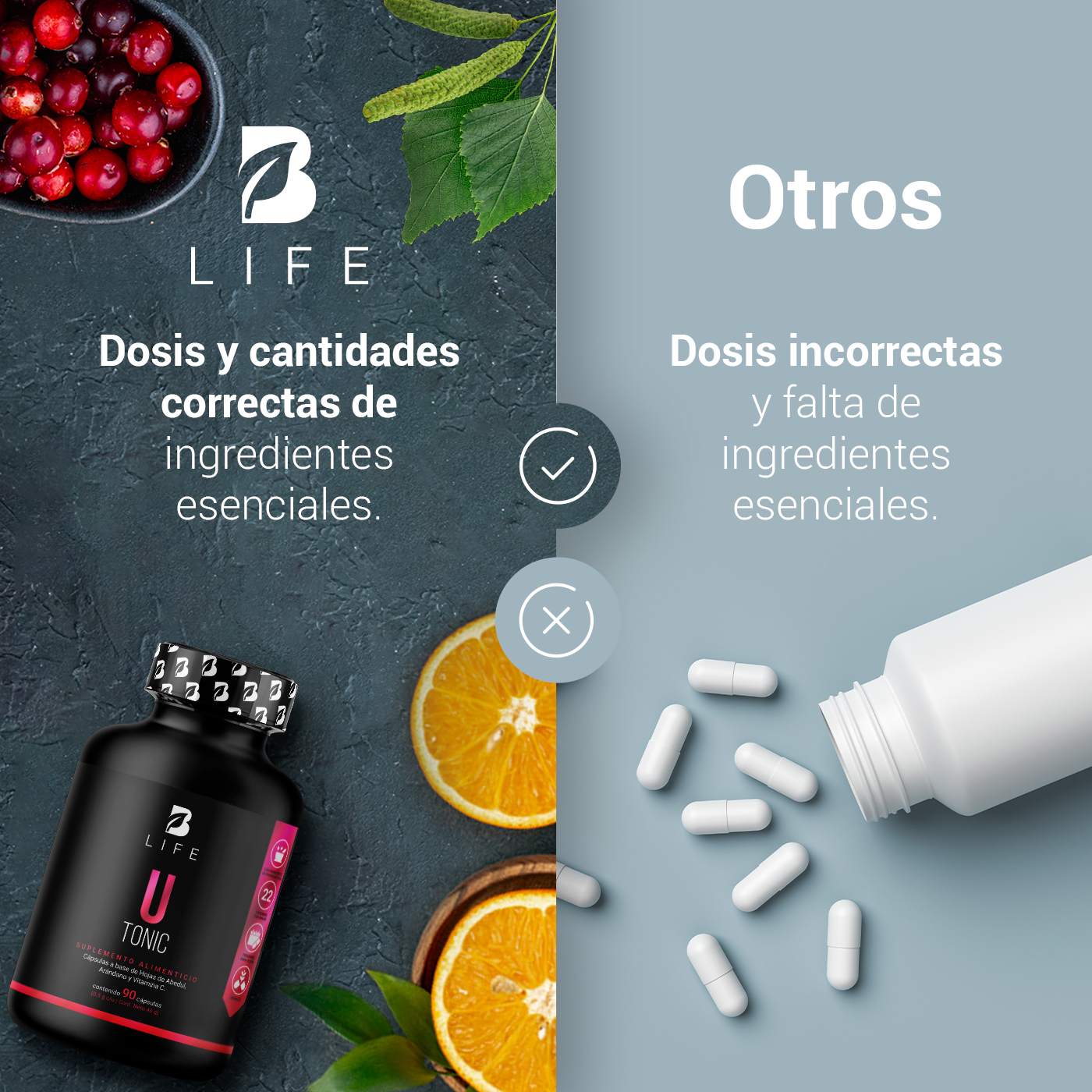Foto 4 | U Tonic B Life 90 Cápsulas