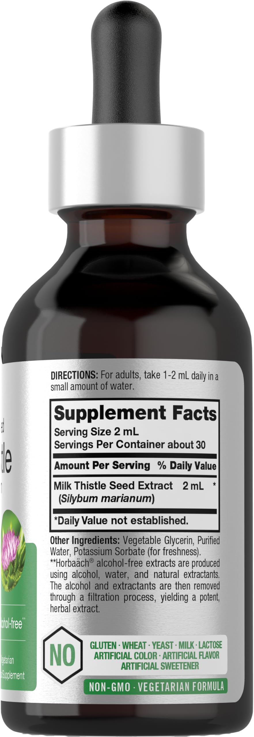 Foto 3 pulgar | Suplemento Horbäach Extracto De Cardo 60 ml-Venta Internacional