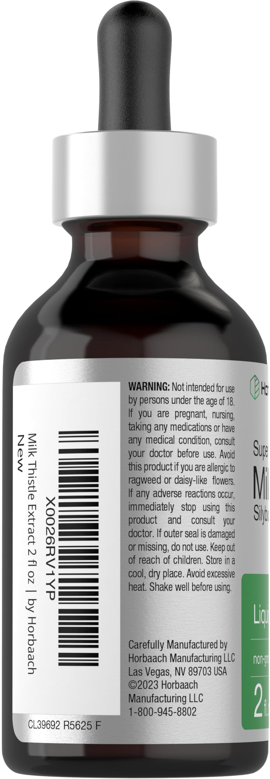 Foto 4 pulgar | Suplemento Horbäach Extracto De Cardo 60 ml-Venta Internacional