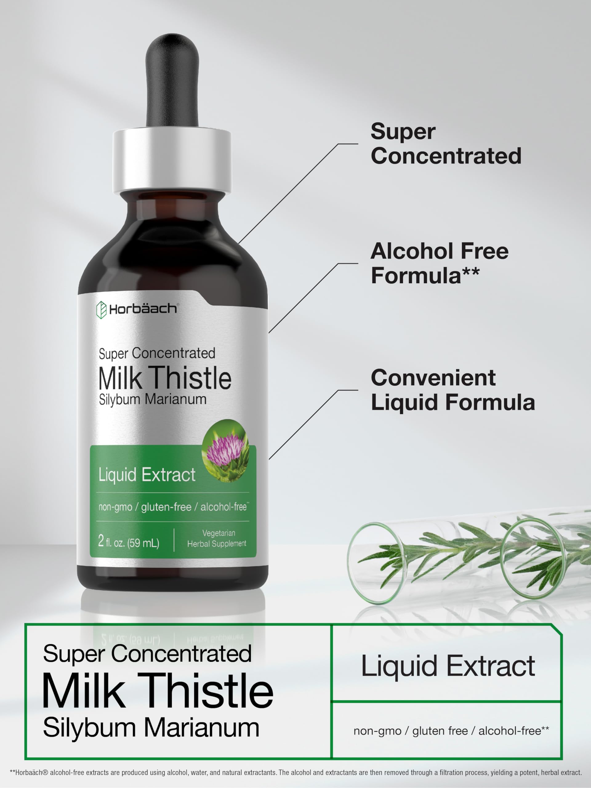 Foto 4 | Suplemento Horbäach Extracto De Cardo 60 ml-Venta Internacional