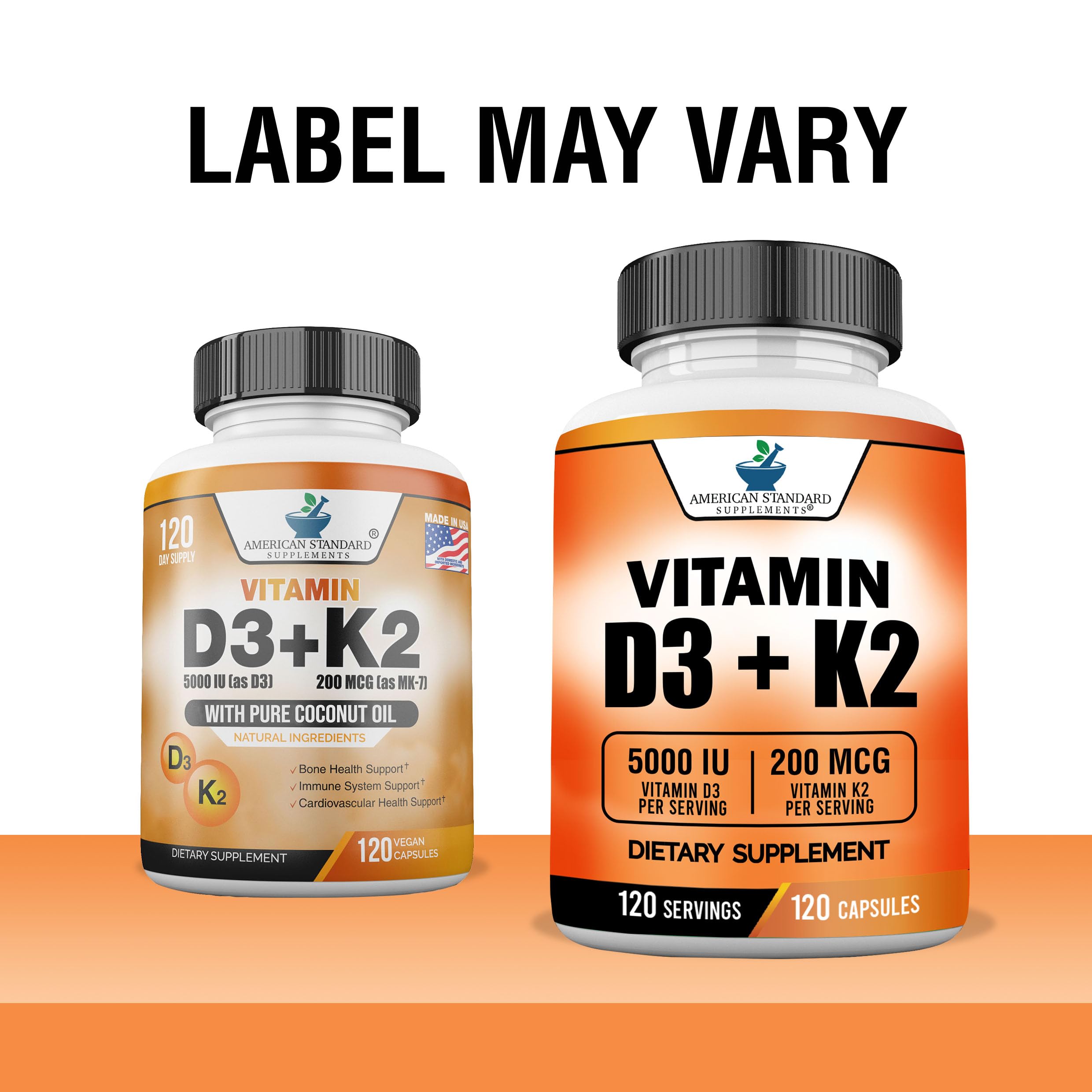 Foto 3 pulgar | Vitamina D3 American Standard Supplements de 5000 Iu - Venta Internacional
