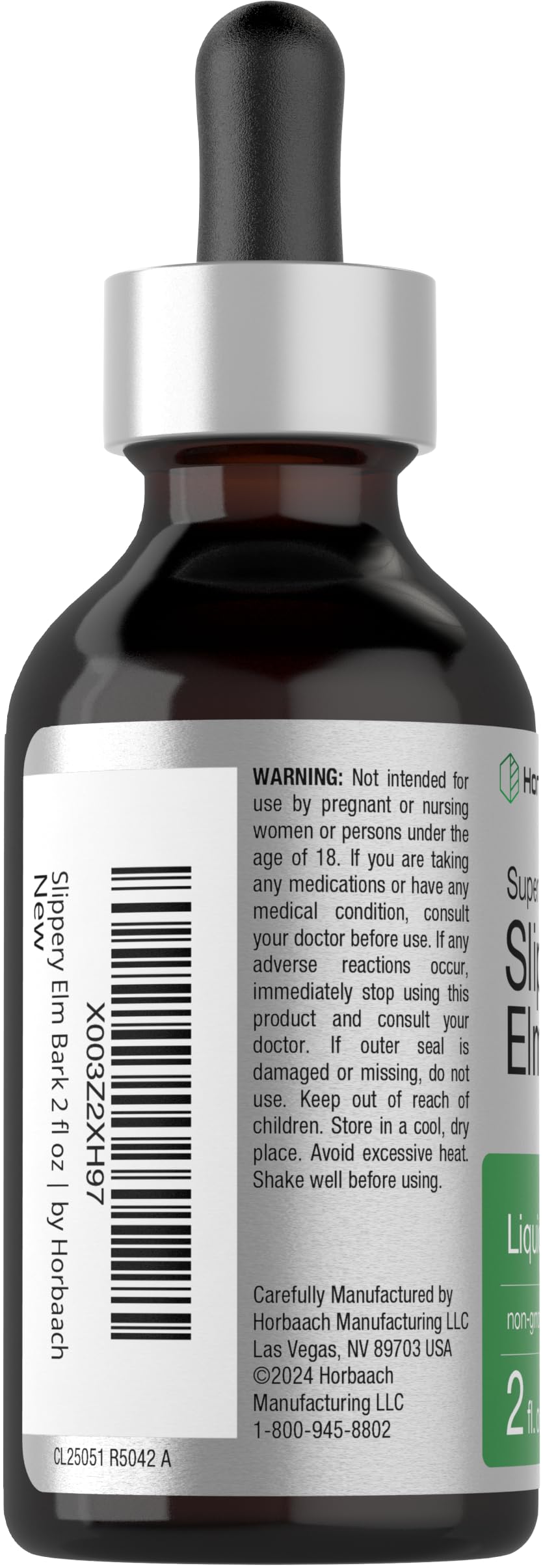 Foto 4 pulgar | Suplemento de Extracto Líquido de Olmo Negro de Horbäach 60 Ml - Venta Internacional
