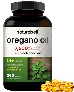 Foto 1 | Suplemento de Aceite de Orégano Naturebell 7500 mg con Aceite de Semilla Negra - Venta Internacional